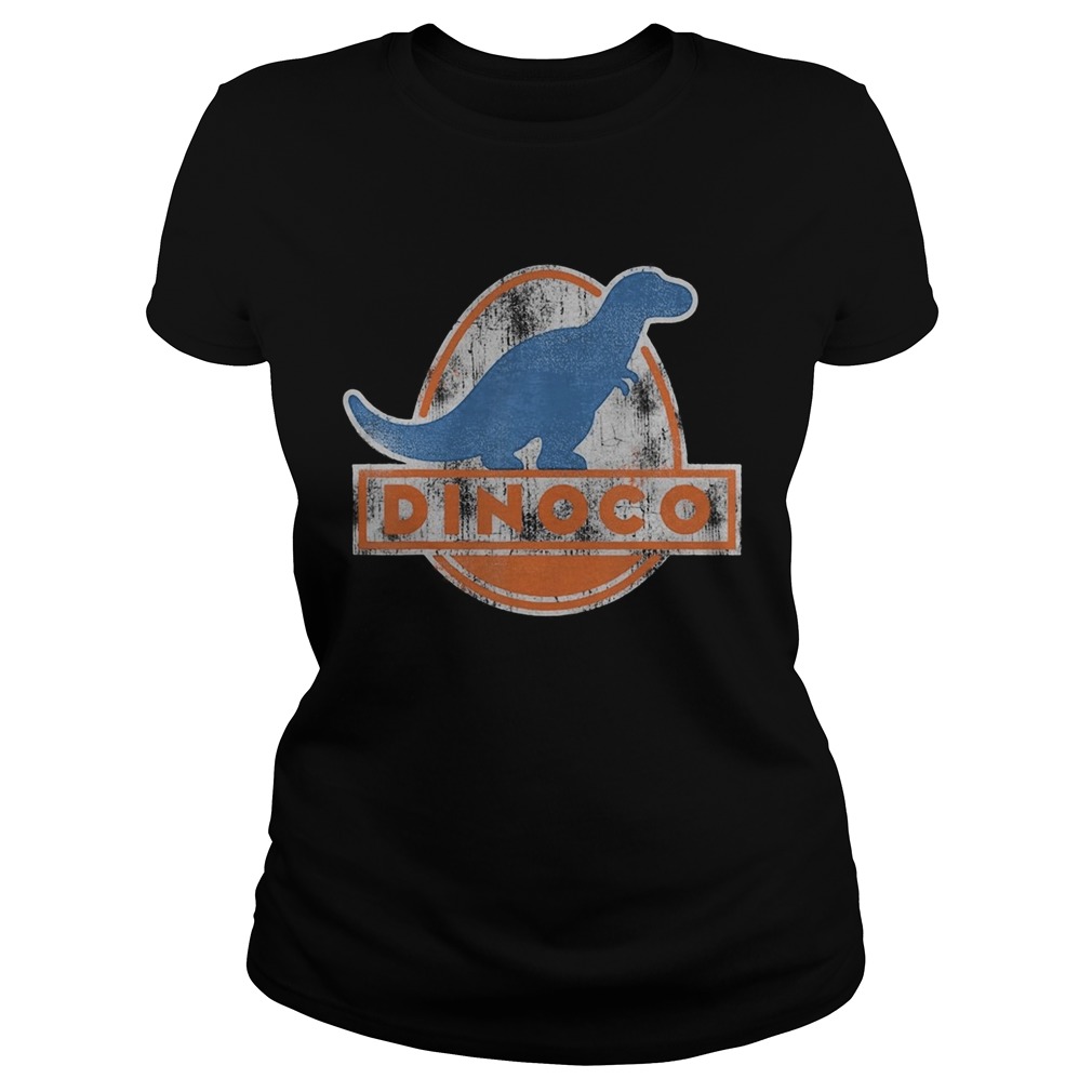 Pixar cars iconic dinoco dinosaur logo Classic Ladies