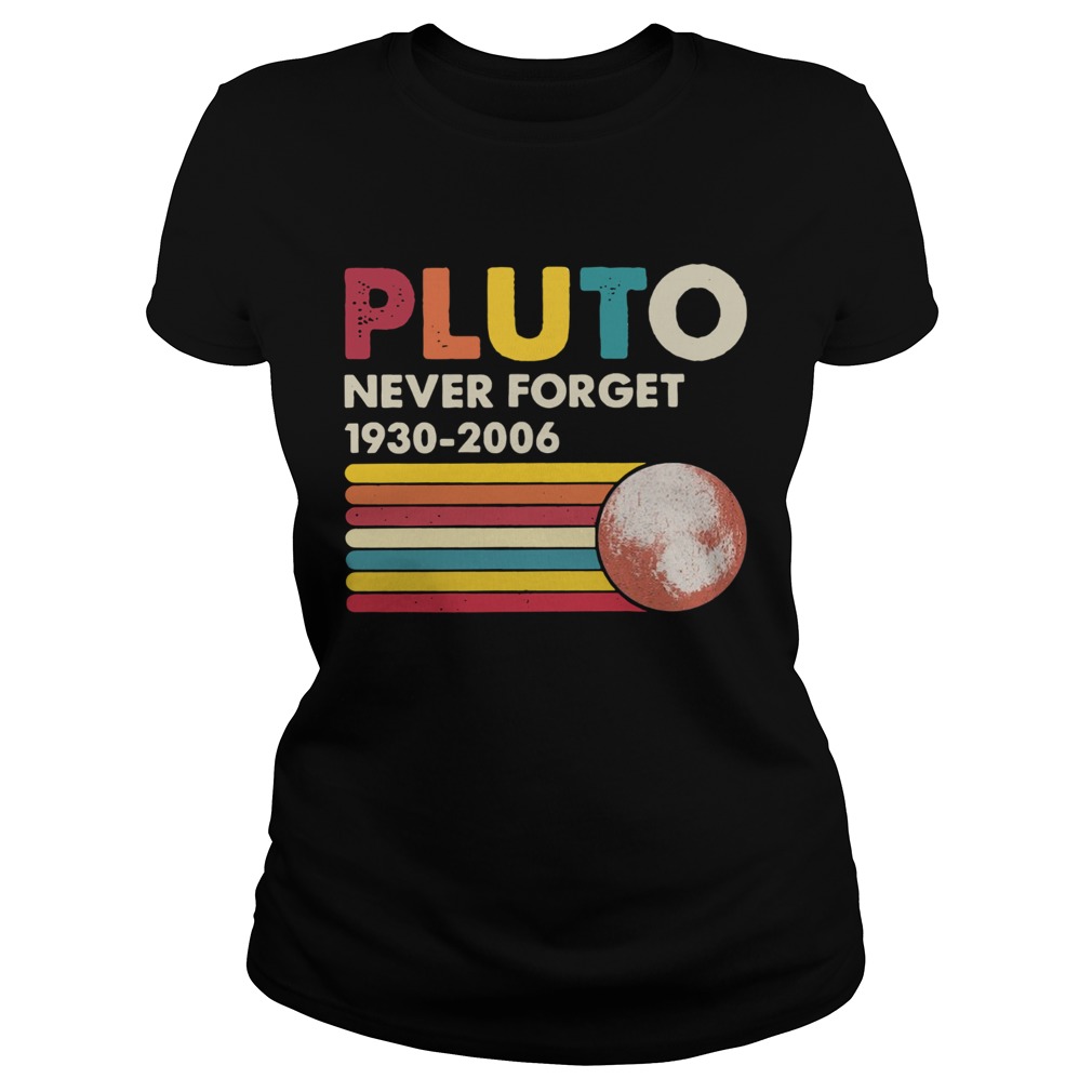 Pluto Never Forget 1930 2006 Vintage Classic Ladies