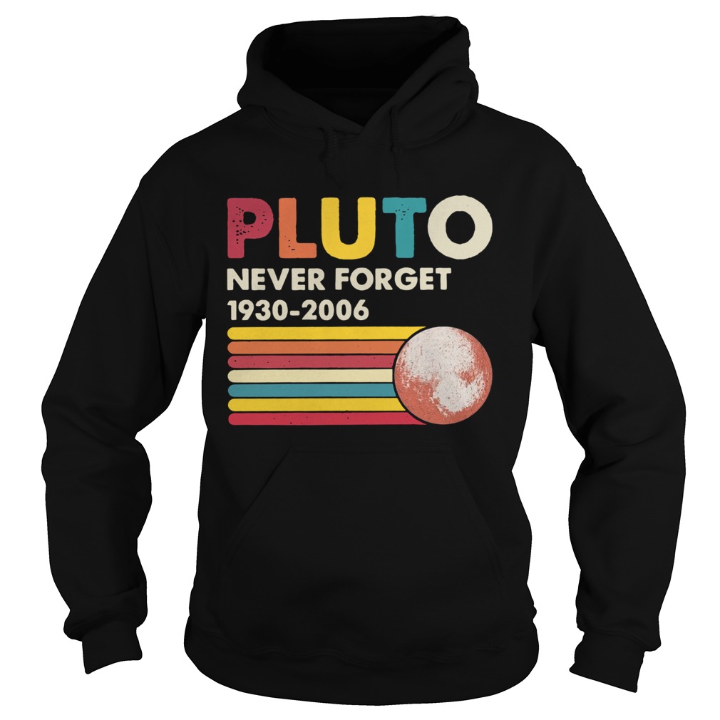 Pluto Never Forget 1930 2006 Vintage Hoodie