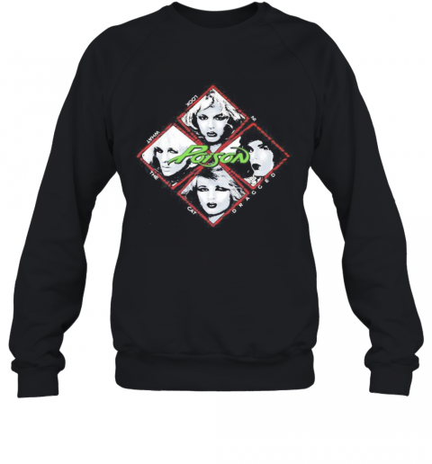 Poison Look What The Cat Dragged In Tour Mens Vintage T-Shirt Unisex Sweatshirt