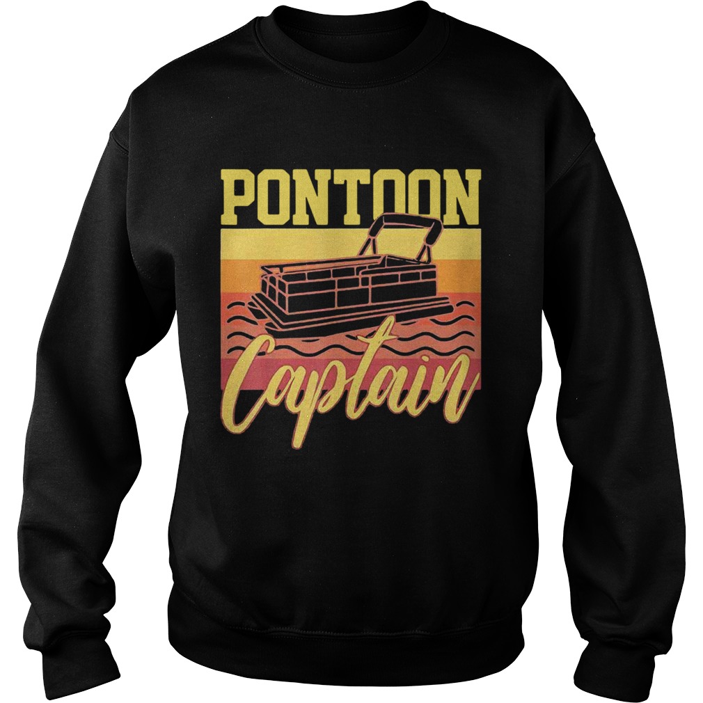 Pontoon Captain Vintage Sweatshirt