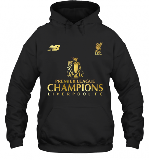 Premier League Champions List Liverpool FC T-Shirt Unisex Hoodie
