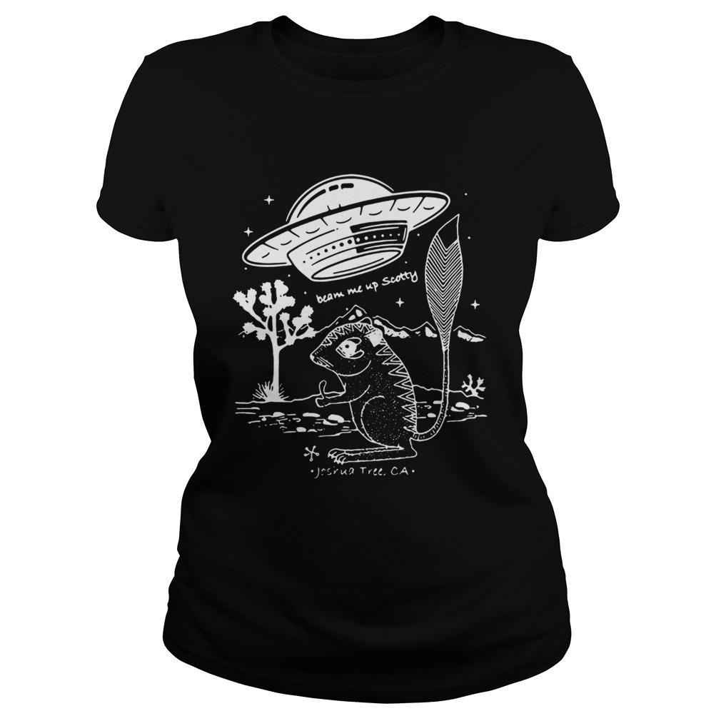 Premium Endangered Kangaroo Rat Joshua Tree Beam Me Up Scotty Classic Ladies