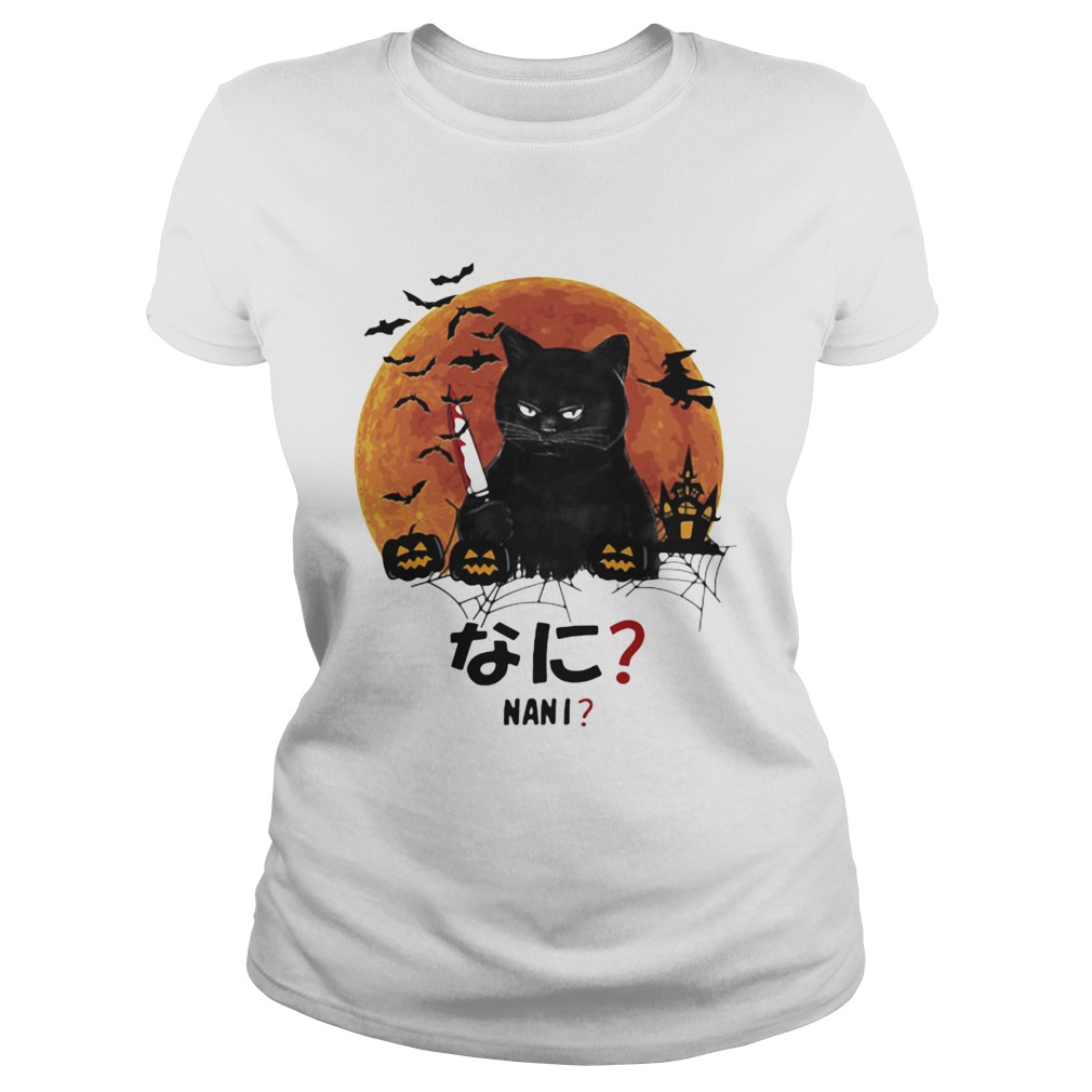 Pretty Nani Cat Killer Moon Halloween Classic Ladies