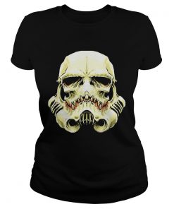 Pretty Stormtrooper Star Wars Skull  Classic Ladies