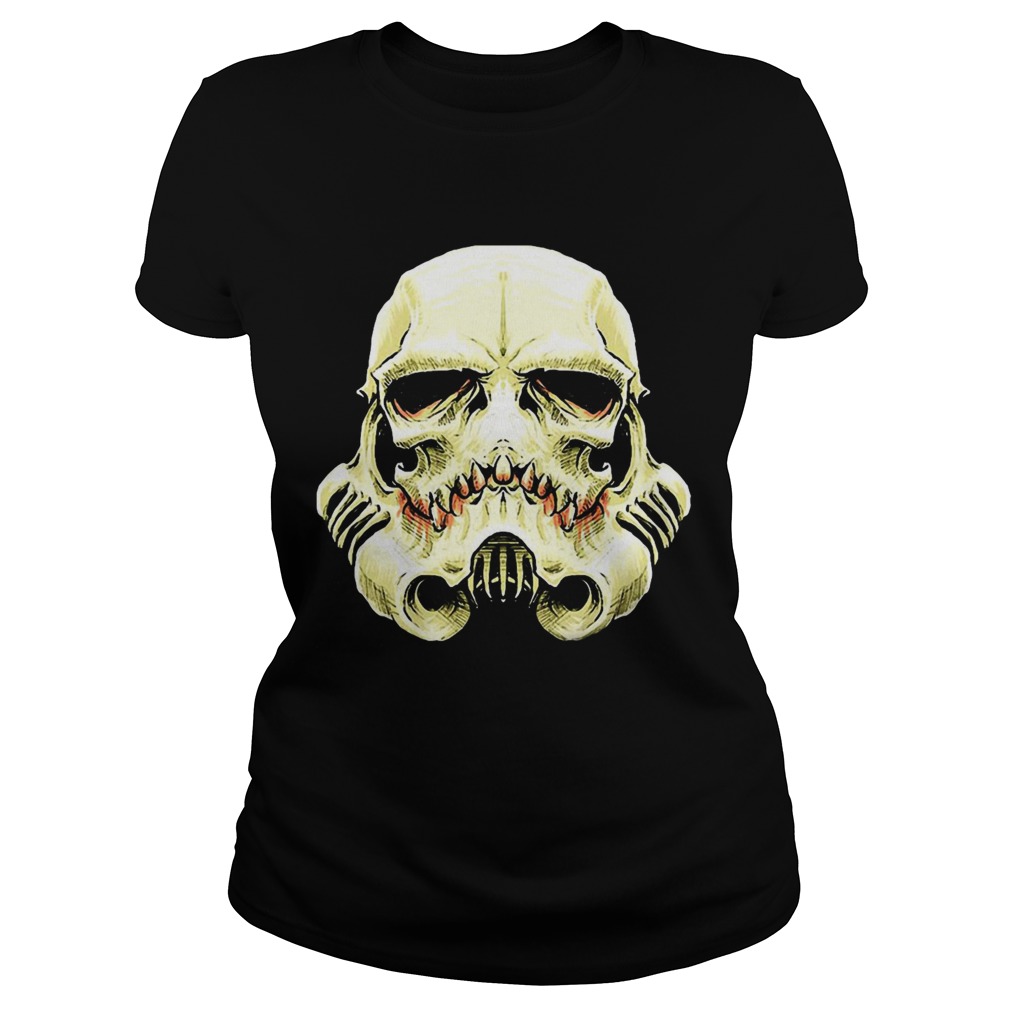 Pretty Stormtrooper Star Wars Skull Classic Ladies