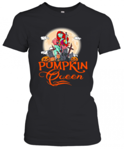 Pumpkin Queen Halloween T-Shirt Classic Women's T-shirt
