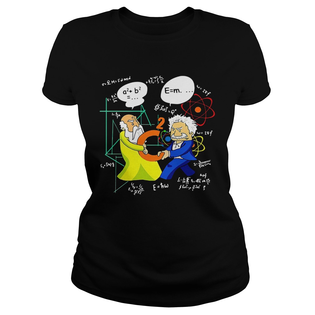 Pythagoras And Albert Einstein Classic Ladies