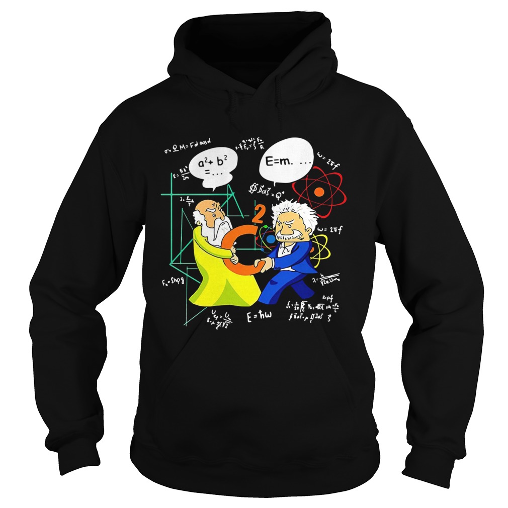 Pythagoras And Albert Einstein Hoodie