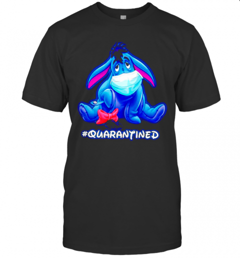 Quarantined Eeyore Face Mask T-Shirt