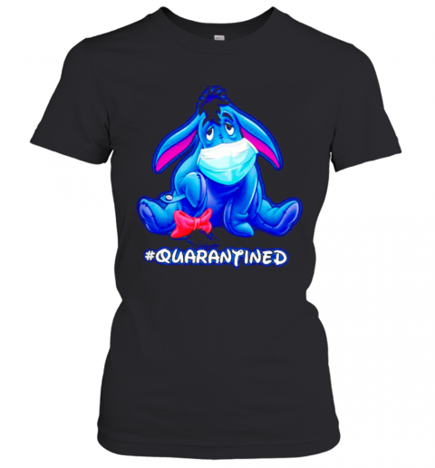 Quarantined Eeyore Face Mask T-Shirt Classic Women's T-shirt