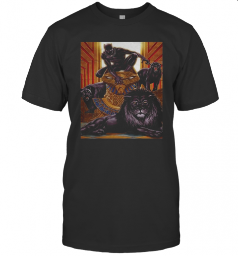 RIP Black Panther Black Lion T-Shirt