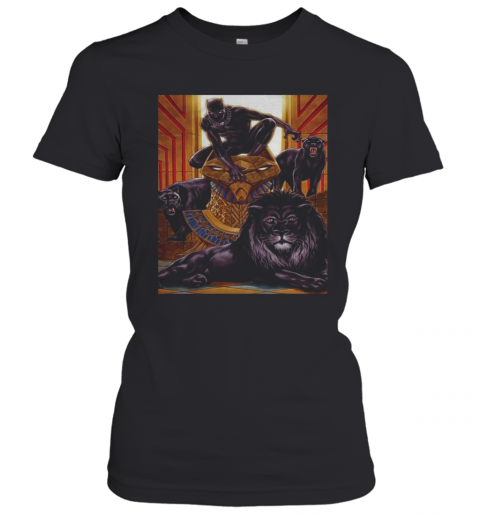 RIP Black Panther Black Lion T-Shirt Classic Women's T-shirt