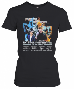 Real Steel 10Th Anniversary 2011 2020 Thank You For The Memories Signatures T-Shirt Classic Women's T-shirt