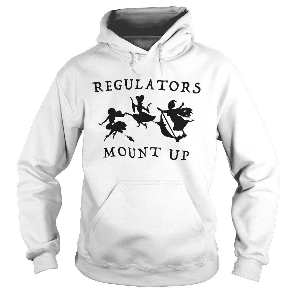 Regulators Mount Up Lady Halloween Hoodie