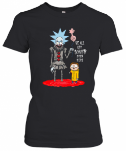 Rick And Morty We All Get Schwifty Down Here T-Shirt Classic Women's T-shirt