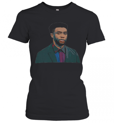 Rip Black Panther Chadwick Boseman Actor Art T-Shirt Classic Women's T-shirt
