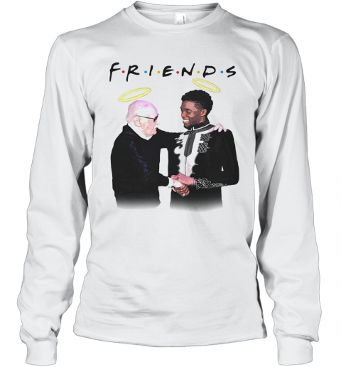 Rip Black Panther Chadwick Friends T-Shirt Long Sleeved T-shirt 