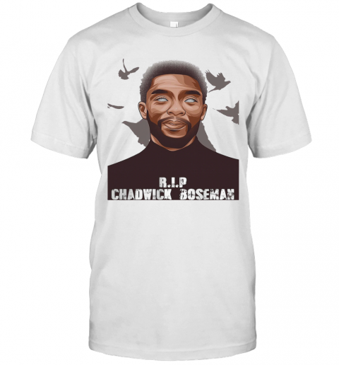Rip Chadwick Boseman Black Panther Actor Art T-Shirt