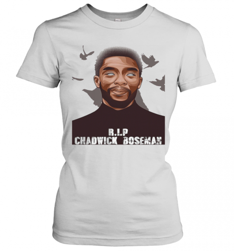 Rip Chadwick Boseman Black Panther Actor Art T-Shirt Classic Women's T-shirt