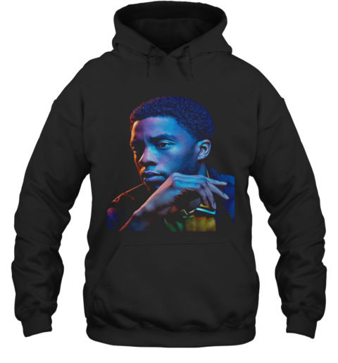 Rip Chadwick Boseman Black Panther Actor T-Shirt Unisex Hoodie
