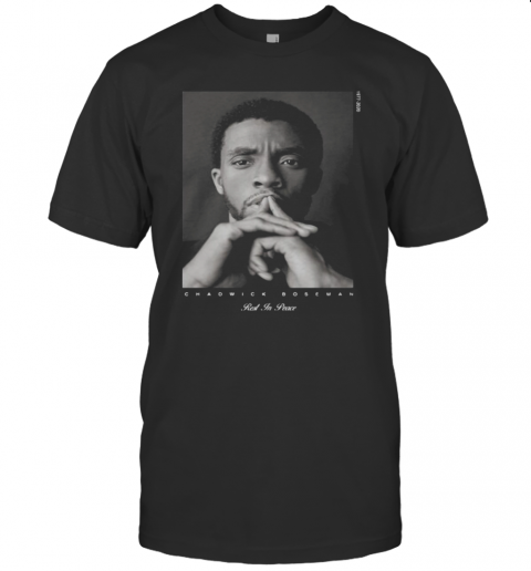 Rip Chadwick Boseman Black Panther Rest In Peace 1977 2020 T-Shirt