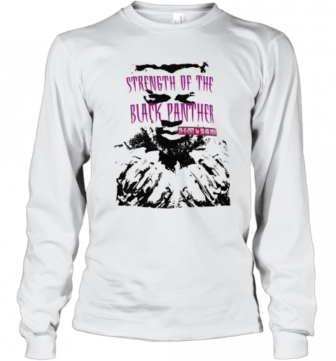 Rip Chadwick Strength Of The Black Panther 1977 2020 T-Shirt Long Sleeved T-shirt 