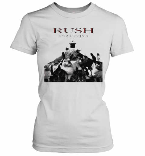 Rush Band Presto Rabbit T-Shirt Classic Women's T-shirt