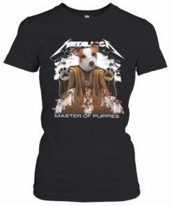 Russell Terrier Metallica Master Of Puppies T-Shirt Classic Women's T-shirt