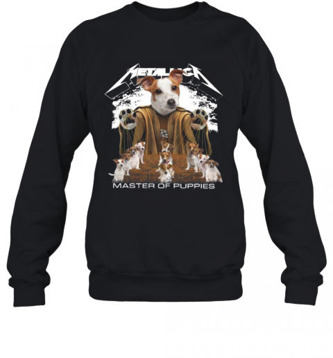 Russell Terrier Metallica Master Of Puppies T-Shirt Unisex Sweatshirt