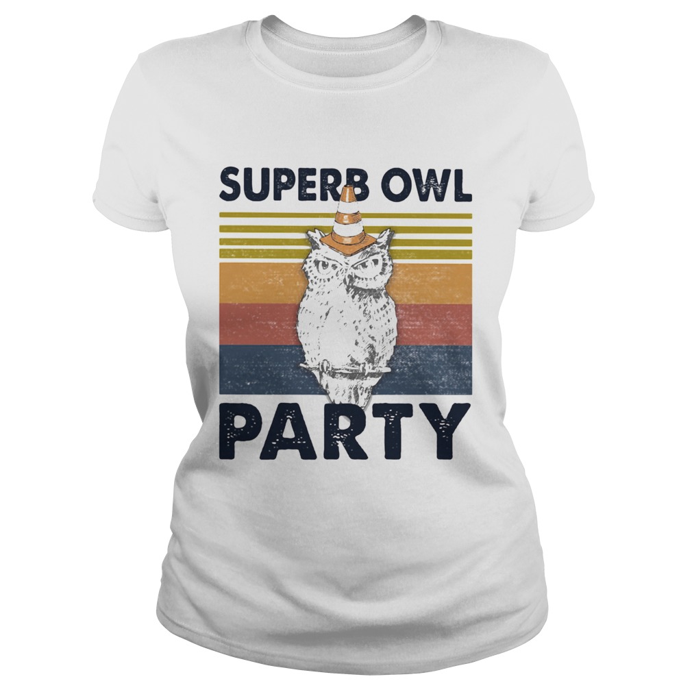 SUPERB OWL PARTY VINTAGE RETRO Classic Ladies