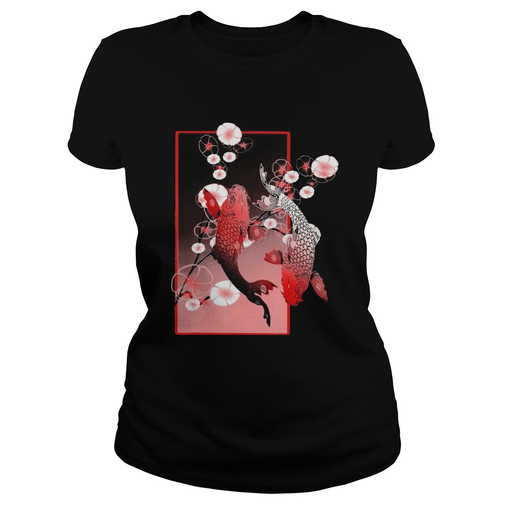 Sakura Cherry Blossom Koi Fish Classic Ladies