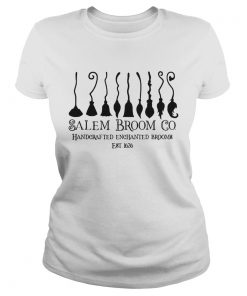 Salem Broom Go Handcrafted Enchanted Brooms Est 1626 Halloween  Classic Ladies