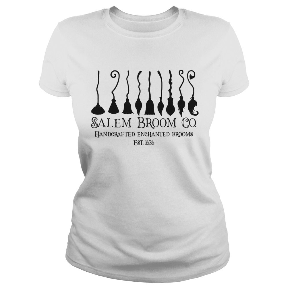 Salem Broom Go Handcrafted Enchanted Brooms Est 1626 Halloween Classic Ladies