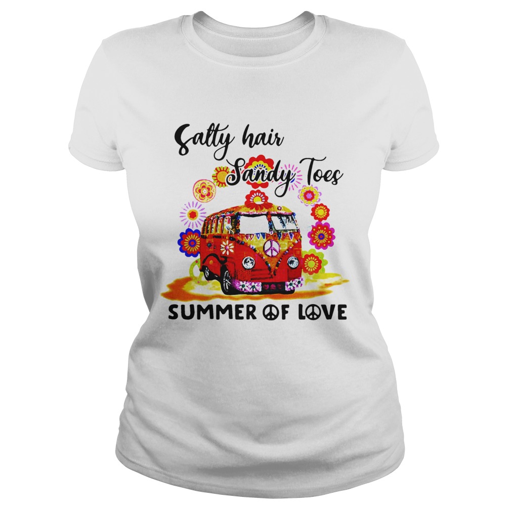 Salty Hair Sandy Toes Summer Of Love Classic Ladies
