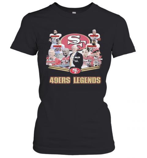 San Francisco 49Ers Legends Signatures T-Shirt Classic Women's T-shirt