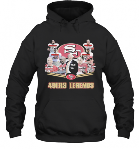 San Francisco 49Ers Legends Signatures T-Shirt Unisex Hoodie