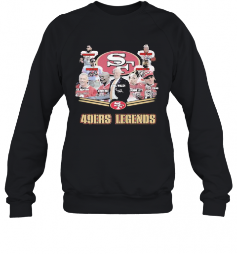 San Francisco 49Ers Legends Signatures T-Shirt Unisex Sweatshirt