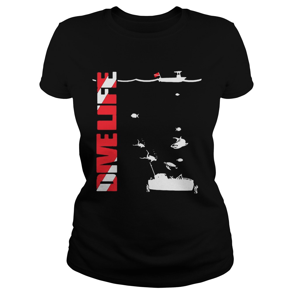 Scuba Diving Dive Life Classic Ladies