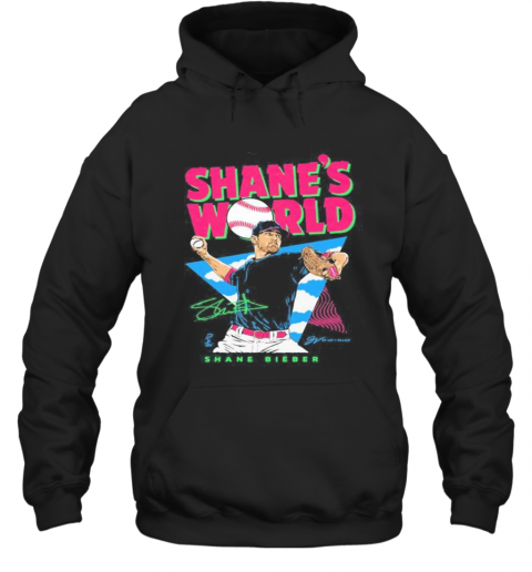 Shane'S World Shane Bieber Signature T-Shirt Unisex Hoodie
