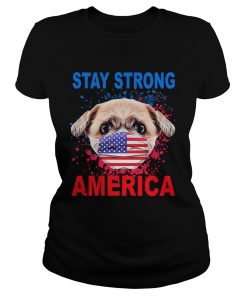 Shih Tzu Face Mark Stay Strong America  Classic Ladies