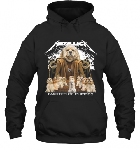 Shih Tzu Metallica Master Of Puppies T-Shirt Unisex Hoodie