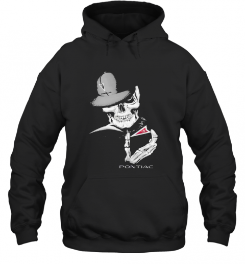 Skeleton Skull Pontiac Logo T-Shirt Unisex Hoodie