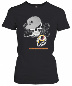 Skeleton Skull Washington Redskins T-Shirt Classic Women's T-shirt