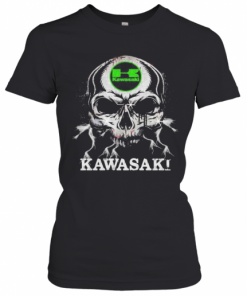 Skull Kawasaki Logo T-Shirt Classic Women's T-shirt