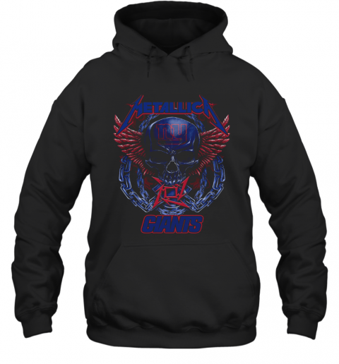 Skull Metallic Giants T-Shirt Unisex Hoodie