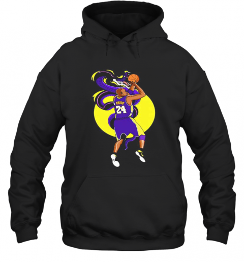 Snake Mamba Kobe Bryant 24 Basketball T-Shirt Unisex Hoodie