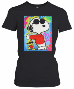 Snoopy And Woodstock Art T-Shirt Classic Women's T-shirt