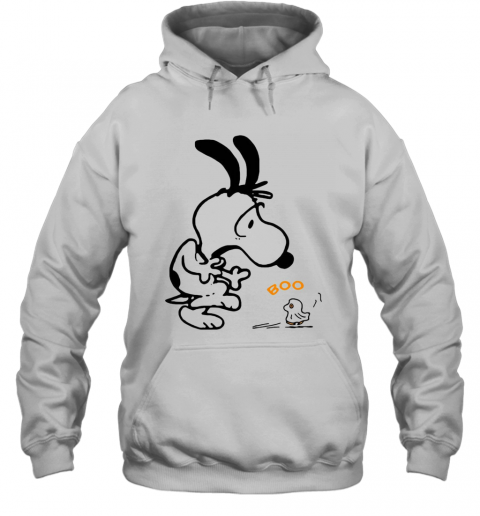 Snoopy And Woodstock Boo T-Shirt Unisex Hoodie