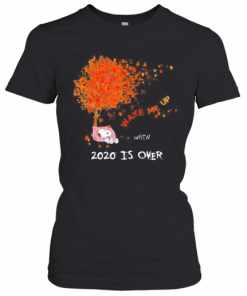 Snoopy Wake Me Up 2020 Is Over Maple Leaves Tree T-Shirt Classic Women's T-shirt
